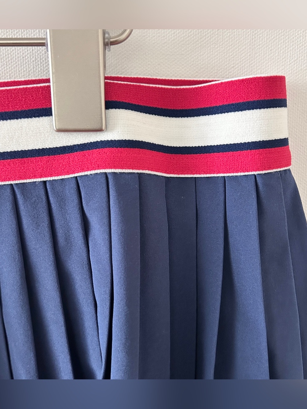 Lilly Pulitzer Makara Pleated Skort Tennis Skirt Pickle Navy UPF 50 NEW Size XL - Picture 7 of 11